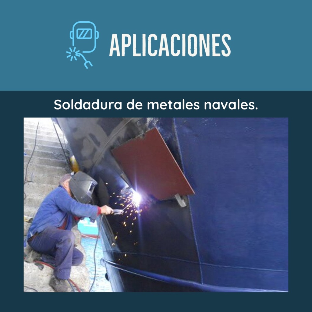 Electrodo Punta Verde 7018 3,25 Mm Sideral (x 1 Kg)