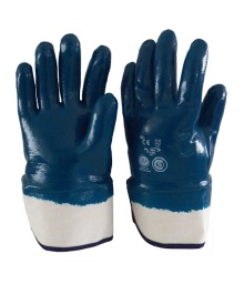 GUANTE NITRILO PESADO P. LONA