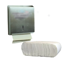 [0656] PAPEL TOALLA INTE.BLANCA19x24 cm.x2500u(1029)